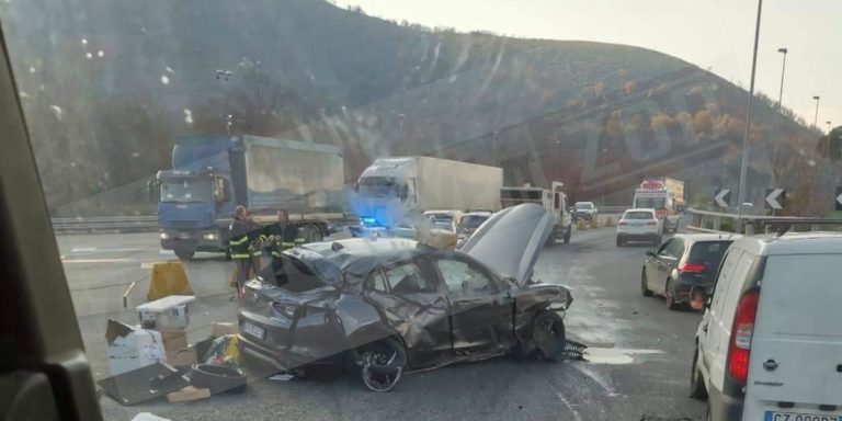 Grave incidente lungo l’autostrada A30, all’altezza di Mercato San Severino