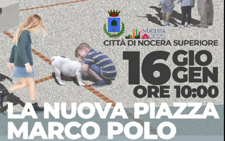 Nocera Superiore, al via i lavori per la Piazza Marco Polo