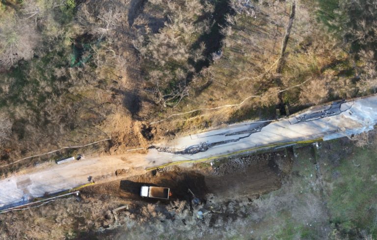 Salerno, strade danneggiate dal maltempo: lavori di somma urgenza