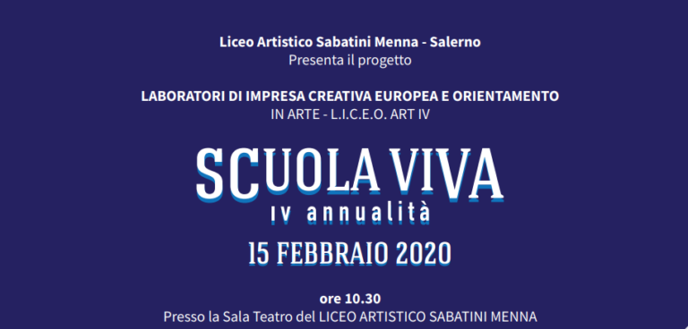 Salerno, Al Sabatini Menna si presenta L.I.C.E.O. ART IV
