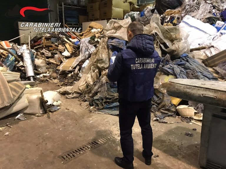 Mercato San Severino, Carabinieri sequestrano impianto per rifiuti