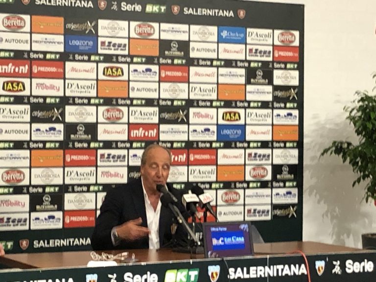 Salernitana-Trapani, Ventura commenta:” Fondamentali sono i tre punti”