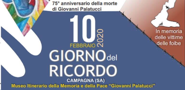 Campagna, Prefettura commemora “Shoah” e “Foibe” lunedì 10 Febbraio