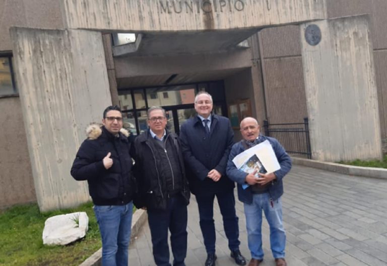 Il Presidente della Provincia Strianese in visita per le esigenze del territorio