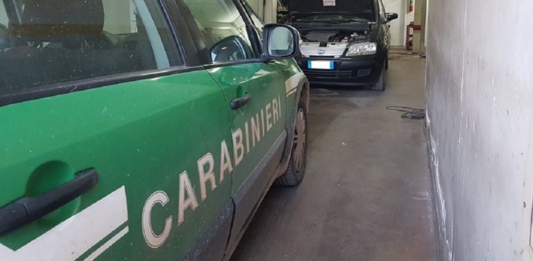 Sarno, sequestrata officina meccanica per illeciti ambientali