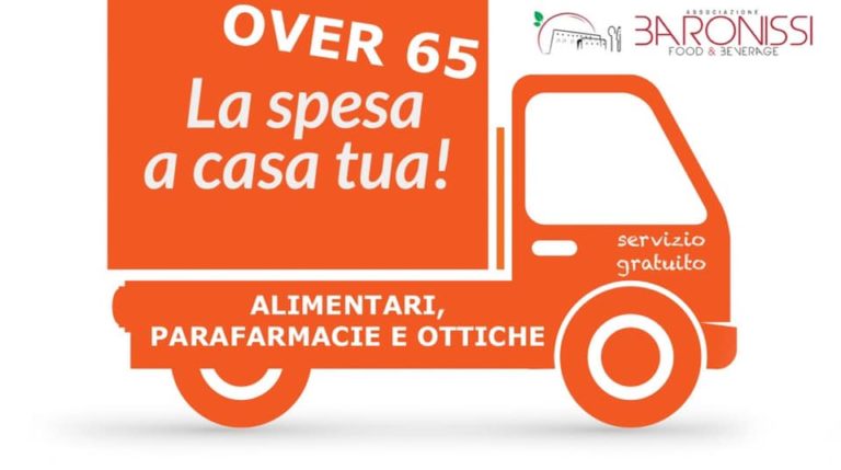 A Baronissi riattivo il servizio “Consegna Spesa a Domicilio per gli Over 65”