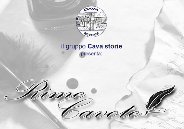 Cava, iniziativa culturale del gruppo Cava Storie “Rime Cavote”