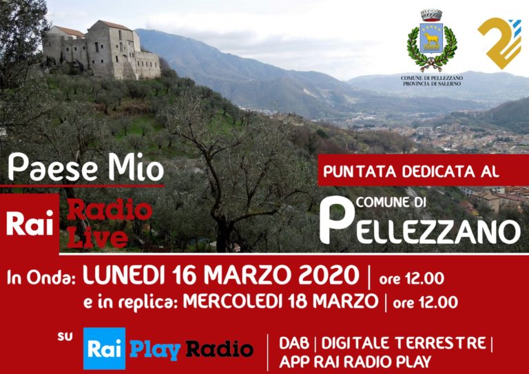 Pellezzano protagonista del programma Rai “Paese Mio”