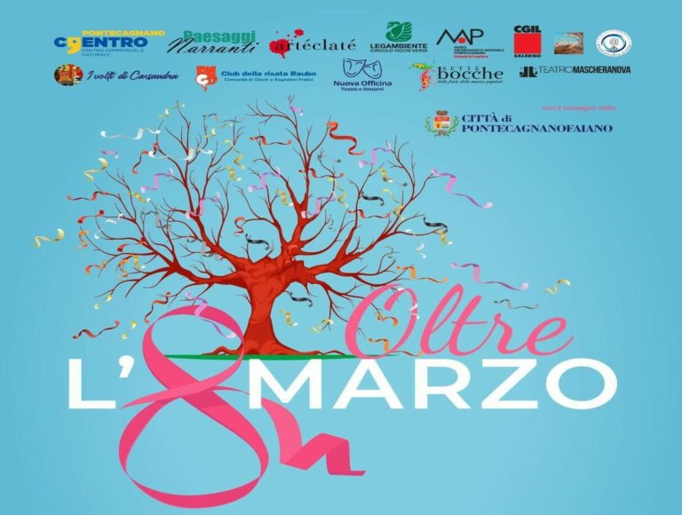 Pontecagnano, “Oltre l’8 Marzo”: mostre, flash mob, letture e teatro