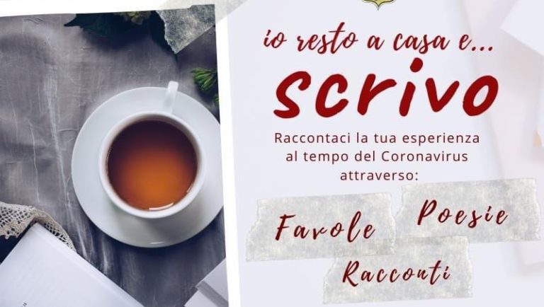 Fisciano, la Pro Loco promuove l’iniziativa “Io resto a casa e scrivo”