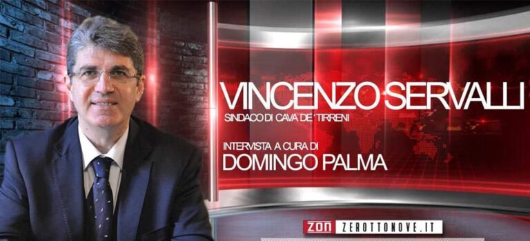 Cava de’ Tirreni, l’intervista al Sindaco Vincenzo Servalli