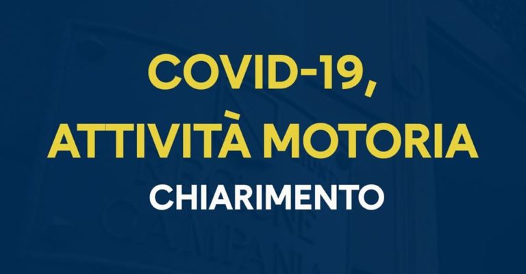 Covid-19, precisazioni dalla Regione: consentito passeggiare, vietato fare jogging