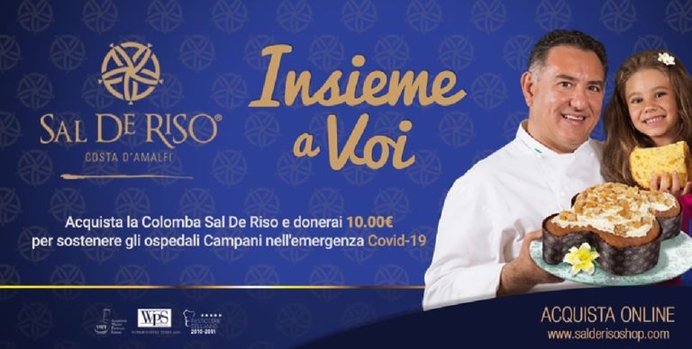 Sal De Riso lancia raccolta fondi per aiutare gli ospedali della Campania