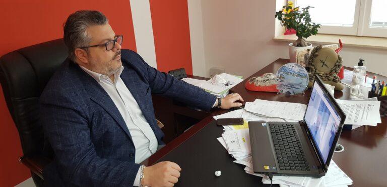 Agropoli: sindaco Coppola in videoconferenza con la Questura