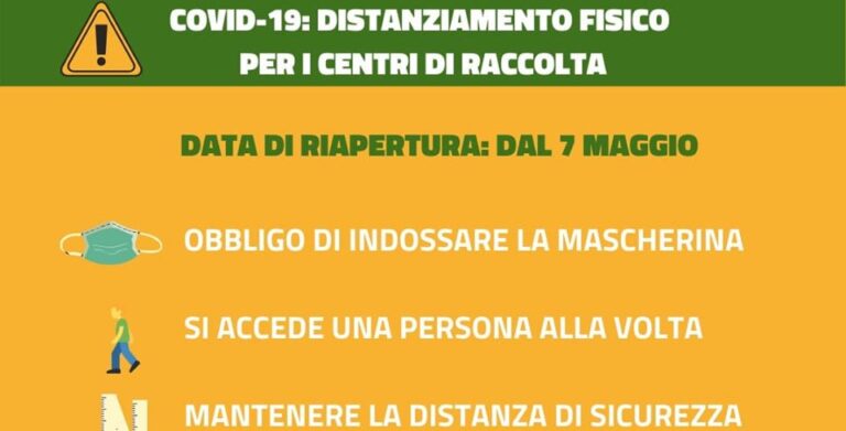 Mercato San Severino, riapertura del Centro di Raccolta Differenziata