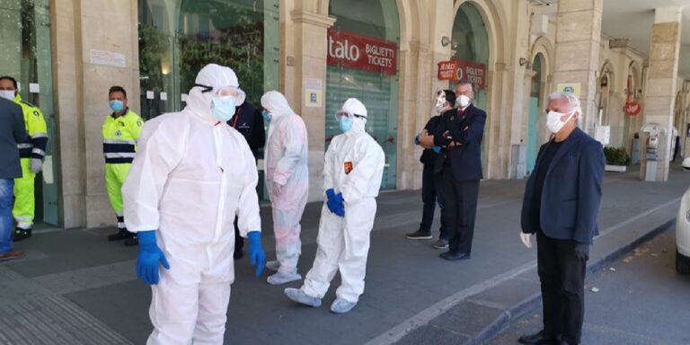 Stazione di Salerno sotto controllo per arrivi fuori Regione