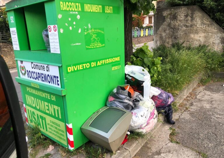 Roccapiemonte: abbandono di rifiuti, scattano le multe