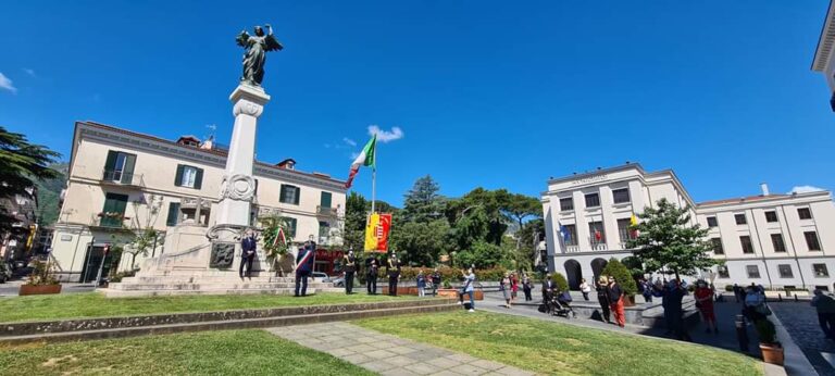 Cava, 2 giugno 2020: celebrazione della Festa della Repubblica