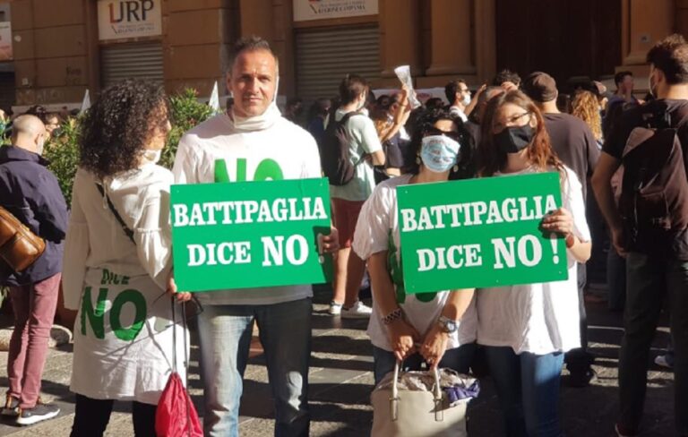 “Battipaglia dice Basta” a Napoli per la difesa dell’ambiente