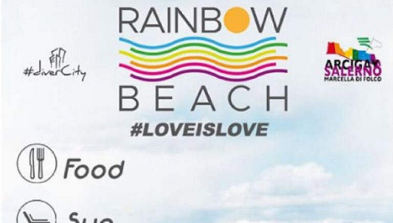 Eboli, apre Raibow Beach: la prima spiaggia gay friendly