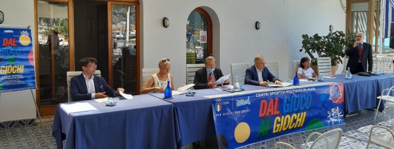 Salerno, torna l’Educamp CONI: tante novità per l’edizione 2020