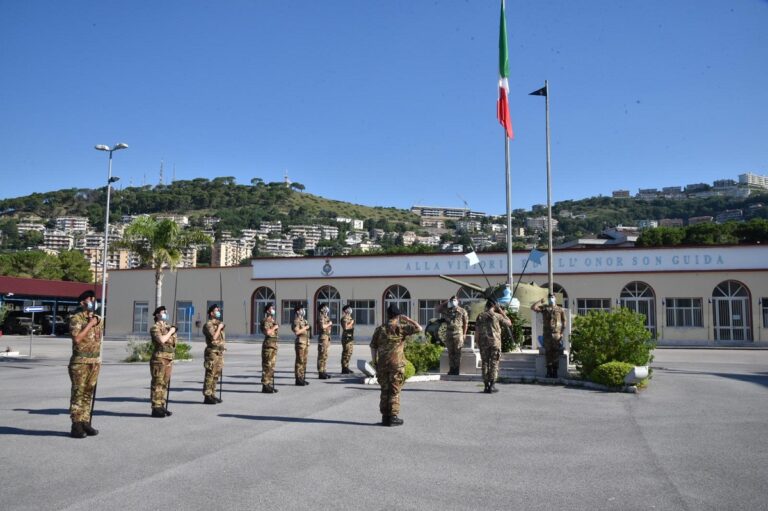 Salerno, cerimonia in forma ristretta per la Festa di Corpo dei Cavalleggeri Guide