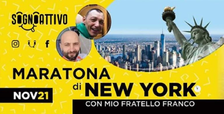 Il sogno di Dario, portare il fratello disabile alla Maratona di New York