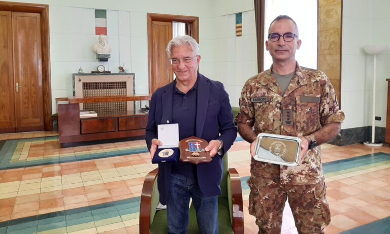 Salerno, il sindaco Napoli accoglie Comandante del XXI Reggimento Genio Guastatori