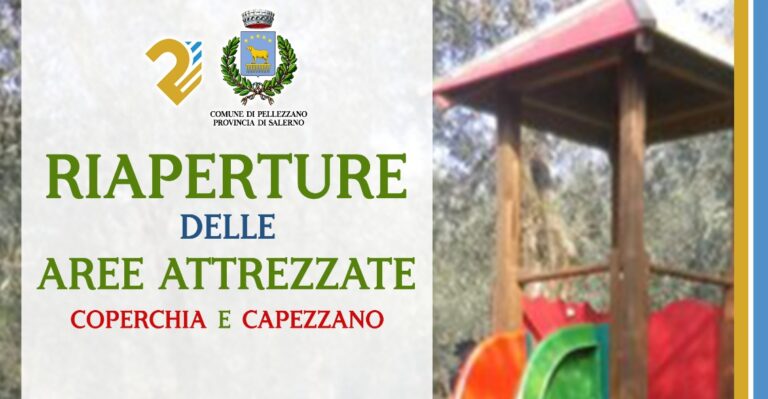 Pellezzano, arriva la riapertura dei parchi di Coperchia e Capezzano