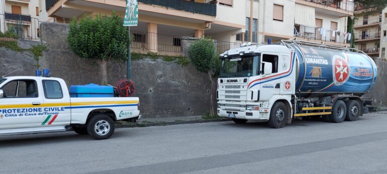 Cava de’ Tirreni: sospensione idrica. Le disposizioni del sindaco