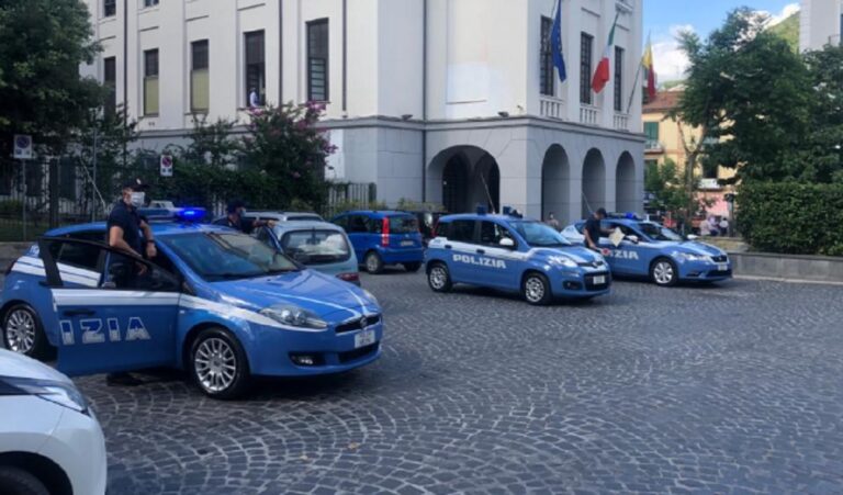 Cava de’ Tirreni, controlli sul territorio da parte della Polizia di Stato