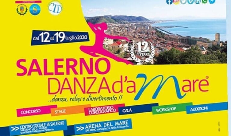 Salerno Danza d’aMare, domani il gran finale all’Arena del Mare