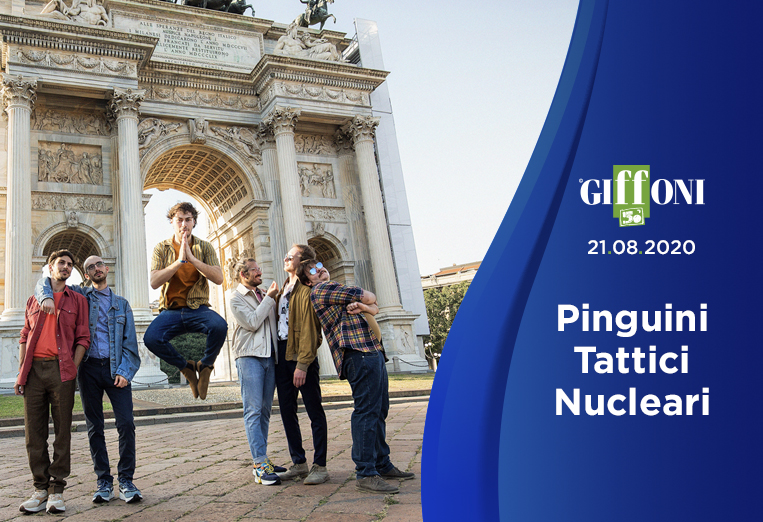 Al Giffoni Film Festival arrivano i Pinguini Tattici Nucleari: appuntamento per il 21 agosto