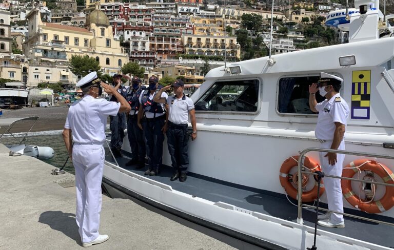 Costiera, il Comandante Generale delle Capitanerie di Porto in visita