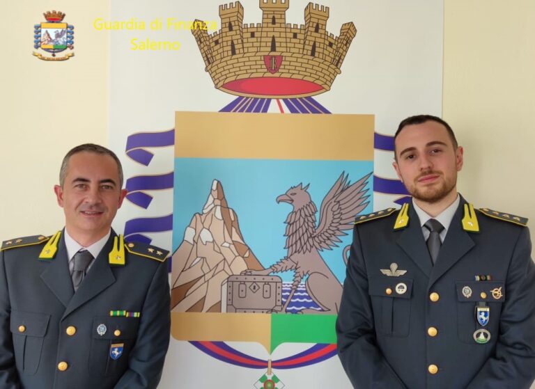 Vallo della Lucania: cambio al vertice della Guardia di Finanza