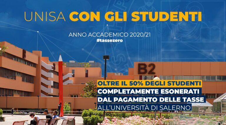 Unisa esonera oltre la metà dei suoi studenti dal pagamento tasse