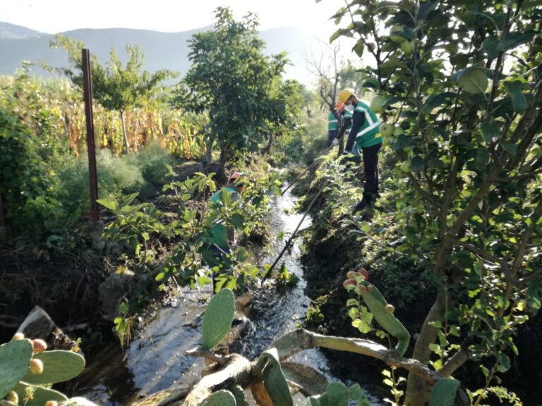 Nocera inferiore: lavori di manutenzione sul Canale Rio Pennacchio