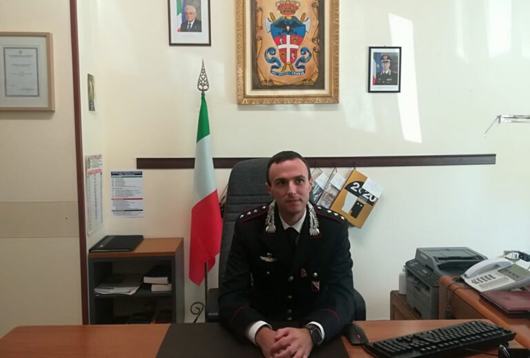 Eboli, Emanuele Tanzilli è il nuovo Comandante dei Carabinieri