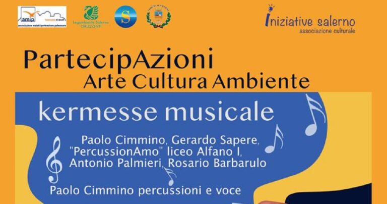 “PartecipAzioni. Arte, Cultura, Ambiente”, l’evento venerdì 11 a Salerno