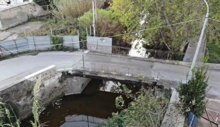 Mercato San Severino, partiti i lavori del ponte in via Molino