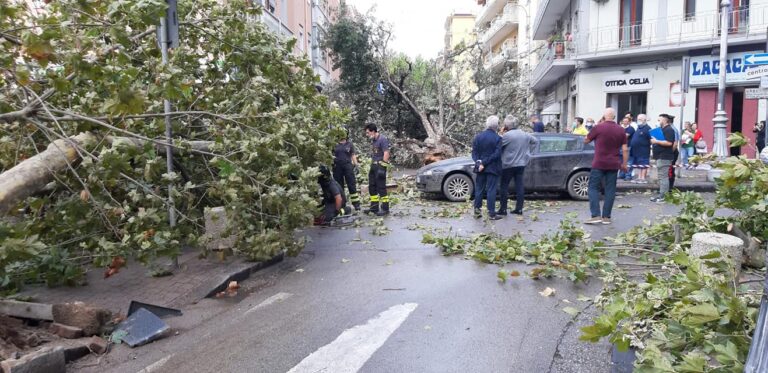 Maltempo a Salerno: sopralluoghi del sindaco Napoli nei quartieri