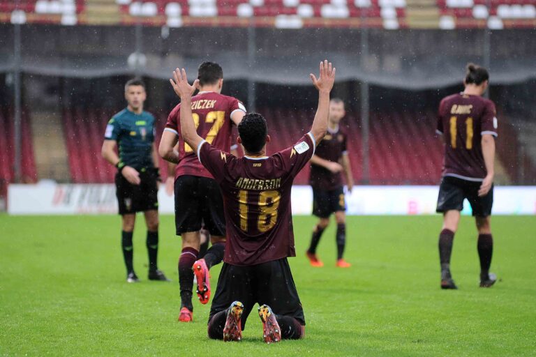 Salernitana, André Anderson abbatte l’Ascoli: la photogallery del match