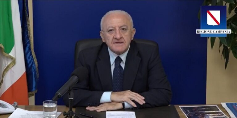 De Luca invita il Ministero degli Interni ad impiegare Forze dell’ordine contro il Covid
