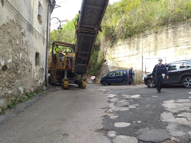 Baronissi, al via i lavori di riqualificazione di via Verdi