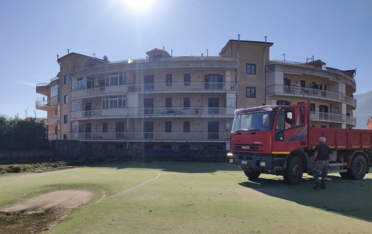 Mercato San Severino, iniziati i lavori per il Parco dello Sport