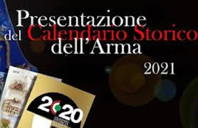 Salerno, i Carabinieri presentano il Calendario Storico 2021