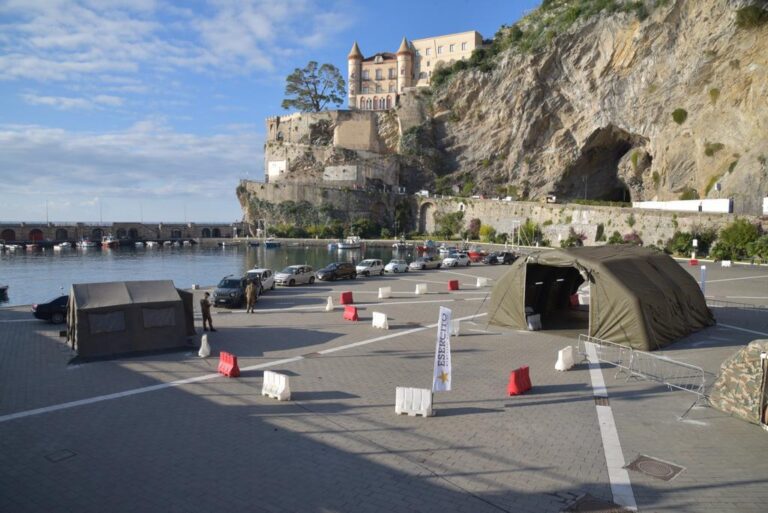 Attivato un Drive Through Difesa presso il porto di Maiori 