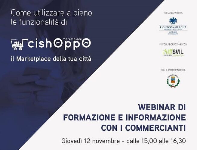 Covid-19, Negozi e digitale: presentata l’app “CiShoppo”