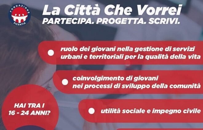 Pontecagnano Faiano, Fondazione Picentia presenta il contest: “La città che vorrei”