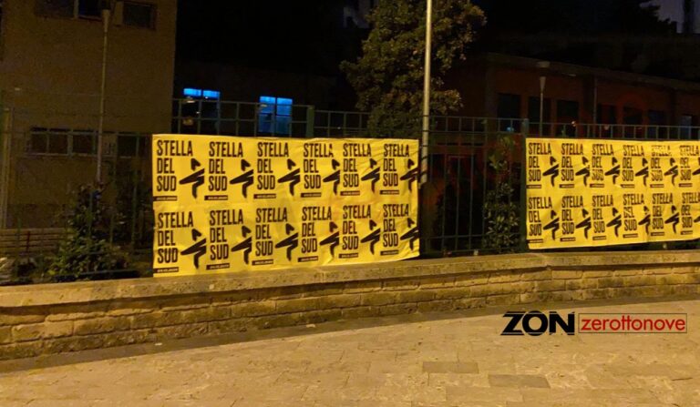 Strade tappezzate da manifesti gialli tra Salerno e Fisciano: la curiosità